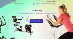 Desktop Screenshot of mycloudfitness.com